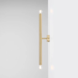 KINKIET TUBO 2 BRASS S 1072D40_S ALDEX - zdjęcie dodatkowe 1