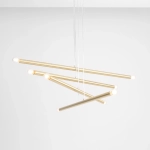 LAMPA WISZĄCA TUBO 8 BRASS 1072P40 ALDEX - zdjęcie dodatkowe 2