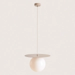 LAMPA WISZĄCA LOOP BEIGE L 1125G17_L Aldex - zdjęcie dodatkowe 3