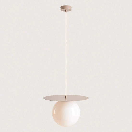 LAMPA WISZĄCA LOOP BEIGE L 1125G17_L Aldex - zdjęcie dodatkowe 3