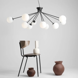 Lampa wisząca HOLM black X 1082M1 ALDEX - zdjęcie dodatkowe 1