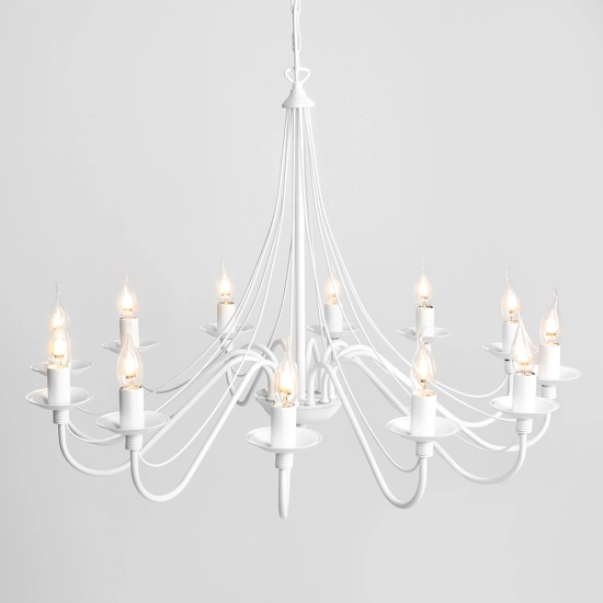Lampa wisząca RÓŻA BIAŁA 397R ALDEX - zdjęcie dodatkowe 6