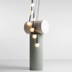 Lampa Wisząca Riu 9 RING Czarny 1117N1 Aldex - zdjęcie dodatkowe 1