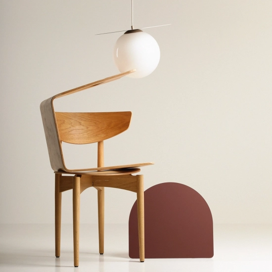 LAMPA WISZĄCA LOOP BEIGE L 1125G17_L Aldex - zdjęcie dodatkowe 5