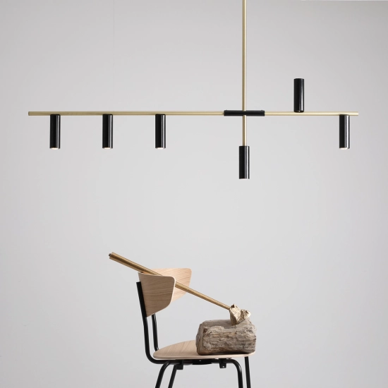 Lampa wisząca TREVO brass VI 1083K40 ALDEX - zdjęcie dodatkowe 1