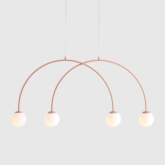 LAMPA WISZĄCA UNA 4 CORAL S 1116L11_S Aldex - zdjęcie dodatkowe 3