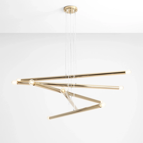 LAMPA WISZĄCA TUBO 10 GOLD 1072M30 ALDEX - zdjęcie dodatkowe 3