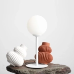 LAMPKA BIURKOWA PINNE WHITE 1080B ALDEX - zdjęcie dodatkowe 3