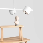 Lampa wisząca 6-PŁ BOT WHITE 1046K ALDEX - zdjęcie dodatkowe 5