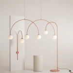 Lampa Stojąca Una Koralowy 1116A11 Aldex - zdjęcie dodatkowe 3