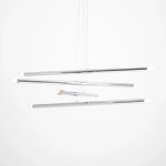 Lampa Wisząca TUBO 8 Chrom 1072P4 Aldex - zdjęcie dodatkowe 2