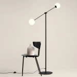 LAMPA STOJĄCA OHIO BLACK 1081A1 ALDEX - zdjęcie dodatkowe 5