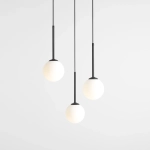LAMPA WISZĄCA BOSSO 3 RING BLACK 1087E1_R ALDEX - zdjęcie dodatkowe 4