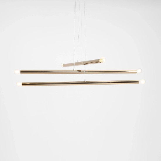LAMPA WISZĄCA TUBO 6 GOLD 1072K30 ALDEX - zdjęcie dodatkowe 4