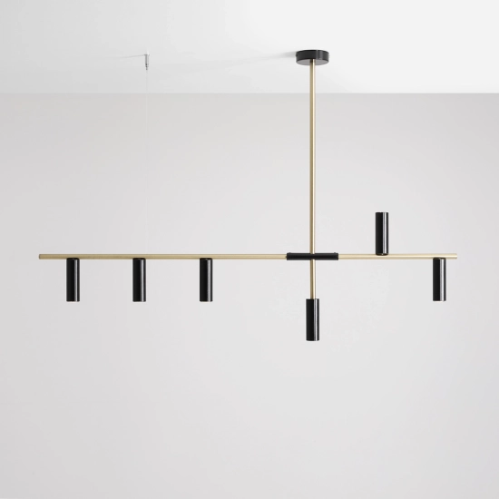 Lampa wisząca TREVO brass VI 1083K40 ALDEX - zdjęcie dodatkowe 4