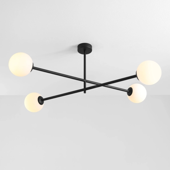 PLAFON PINNE 4 BLACK 1080PL_L1 ALDEX - zdjęcie dodatkowe 2
