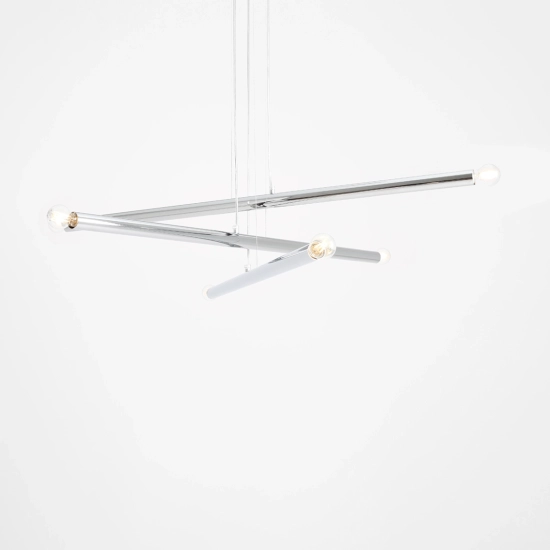 Lampa Wisząca TUBO 6 Chrom 1072K4 Aldex - zdjęcie dodatkowe 3