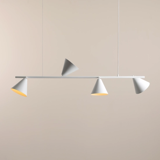 Lampa Wisząca FORM 4 Biały 1108L Aldex - zdjęcie dodatkowe 5
