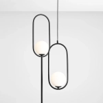 LAMPA WISZĄCA RIVA BLACK 1086G1 ALDEX - zdjęcie dodatkowe 5