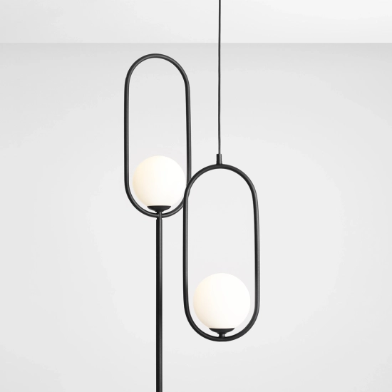 LAMPA WISZĄCA RIVA BLACK 1086G1 ALDEX - zdjęcie dodatkowe 5