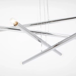 Lampa Wisząca TUBO 8 Chrom 1072P4 Aldex - zdjęcie dodatkowe 4