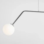 LAMPA WISZĄCA PURE CHROME 1064H4 ALDEX - zdjęcie dodatkowe 5