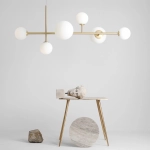 Lampa wisząca DIONE brass 1092K40 ALDEX - zdjęcie dodatkowe 2