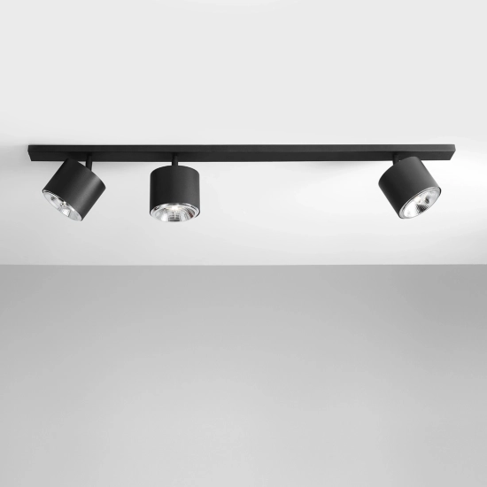 PLAFON 3-PŁ BOT BLACK 1047PL/E ALDEX - zdjęcie dodatkowe 2