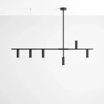 LAMPA WISZĄCA TREVO 6 ALL BLACK 1104K1 ALDEX - zdjęcie dodatkowe 3