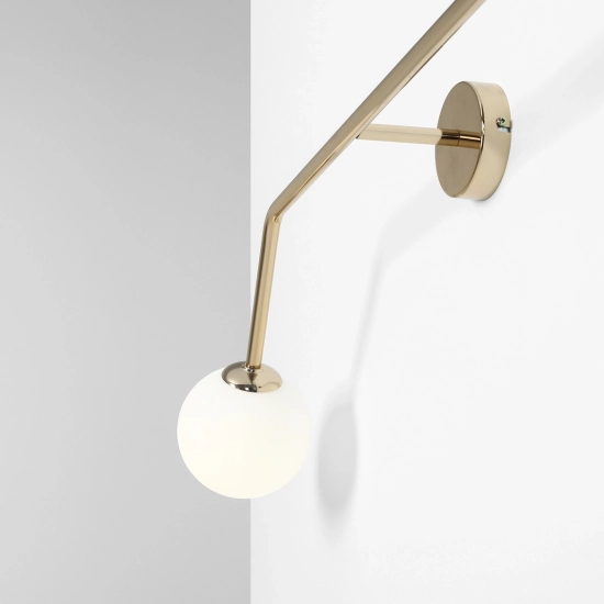 KINKIET PURE GOLD POZIOMY 1064D30 ALDEX - zdjęcie dodatkowe 3