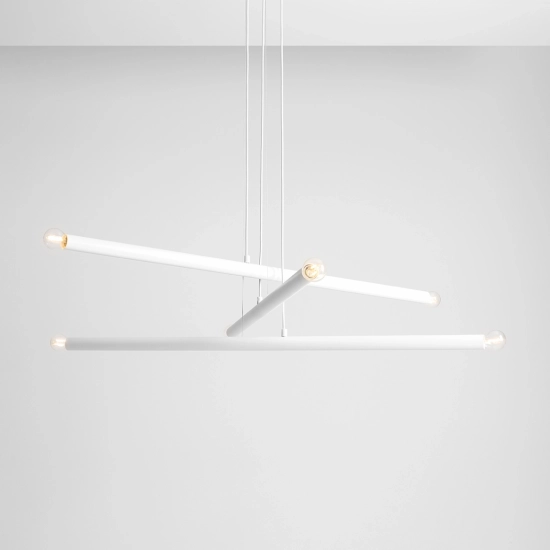 Lampa Wisząca TUBO 6 Biały 1072K Aldex - zdjęcie dodatkowe 2