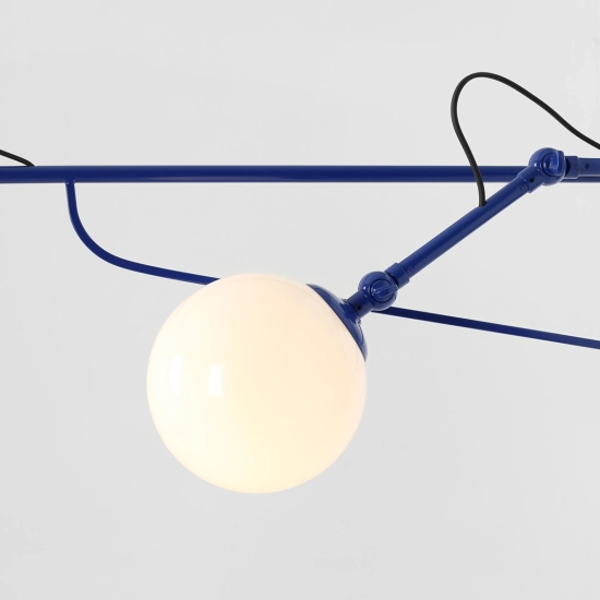 Kinkiet SOHO GLASS 2 Kobaltowy 1105D25 Aldex - zdjęcie dodatkowe 2