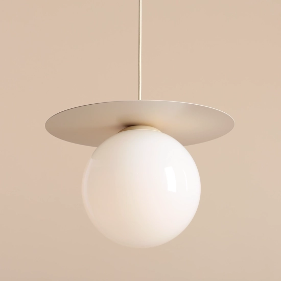 LAMPA WISZĄCA LOOP CREAM M 1125G9_M Aldex - zdjęcie dodatkowe 2