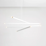 Lampa Wisząca TUBO 8 Biały 1072P Aldex - zdjęcie dodatkowe 3