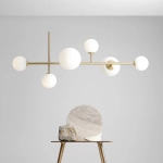 Lampa wisząca DIONE brass 1092K40 ALDEX - zdjęcie dodatkowe 1
