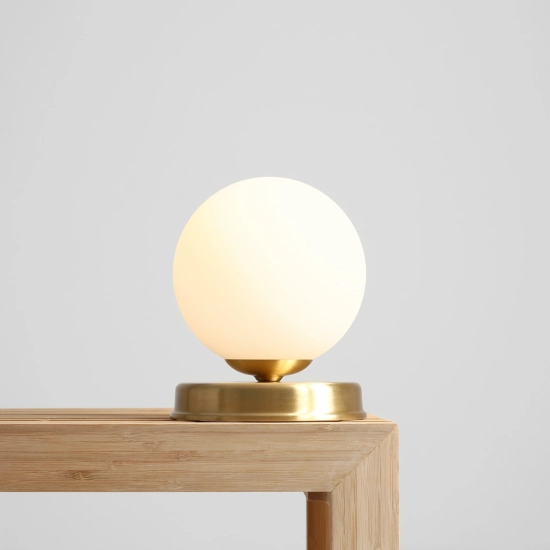 Lampa stołowa mosiądz BALL 1076B40_S ALDEX - zdjęcie dodatkowe 3