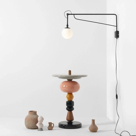 KINKIET SOHO GLASS DUŻY BLACK 1105C1_D ALDEX - zdjęcie dodatkowe 2