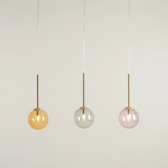 Lampa Wisząca BOSSO 3 Wielokolorowy Żarówka W Zestawie 1119E_40 Aldex - zdjęcie dodatkowe 3