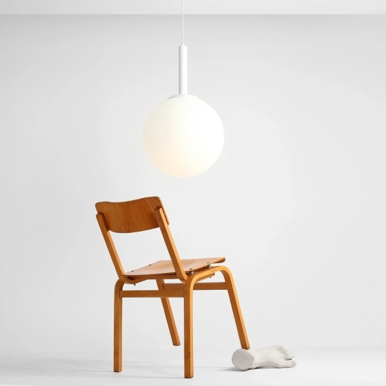 LAMPA WISZĄCA BOSSO GRANDE 40 WHITE 1087XL ALDEX - zdjęcie dodatkowe 1