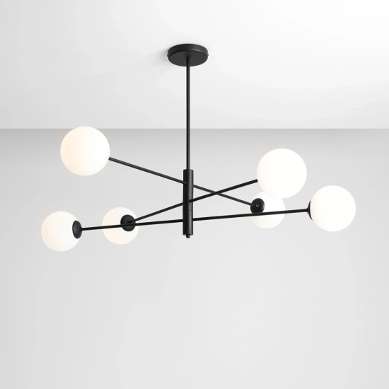Lampa wisząca HOMME 6 BLACK 1090PL_K1 ALDEX - zdjęcie dodatkowe 4