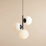 Lampa Wisząca Fin 3 Czarny M 1120E1_M Aldex - zdjęcie dodatkowe 1