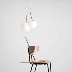 LAMPA WISZĄCA BOSSO MINI 20 GOLD 1087XS30 ALDEX - zdjęcie dodatkowe 1
