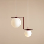 LAMPA WISZĄCA ZAC 2 RED WINE MATTE 1038H15_2 Aldex - zdjęcie dodatkowe 5