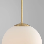 LAMPA WISZĄCA BOSSO MEDIUM BRASS 1087G40 ALDEX - zdjęcie dodatkowe 1