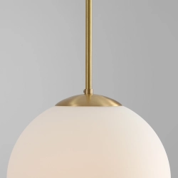 LAMPA WISZĄCA BOSSO MEDIUM BRASS 1087G40 ALDEX - zdjęcie dodatkowe 1
