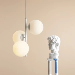 Lampa Wisząca Fin 3 Biały M 1120E_M Aldex - zdjęcie dodatkowe 4