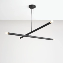 Lampa Wisząca TUBO 4 Czarny 1072L1 Aldex - zdjęcie dodatkowe 1