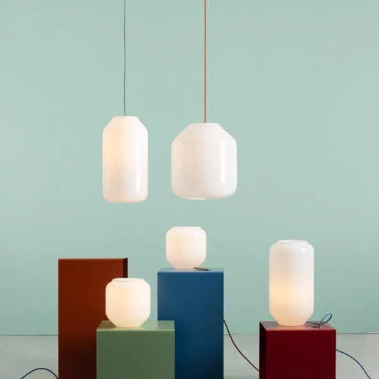 Lampa Stojąca FLASK Szafirowy M (żarówki W Zestawie) 8500B31_M Aldex - zdjęcie dodatkowe 3