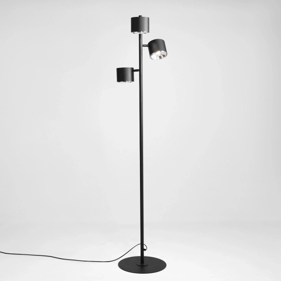 LAMPA PODŁOGOWA 3 PŁ. BOT BLACK 1047A ALDEX - zdjęcie dodatkowe 5