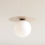 LAMPA WISZĄCA LOOP BEIGE L 1125G17_L Aldex - zdjęcie dodatkowe 1